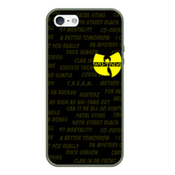 Чехол для iPhone 5/5S матовый Wu-tang clan Ву Танг клан