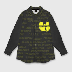 Женская рубашка oversize 3D Wu-tang clan Ву Танг клан