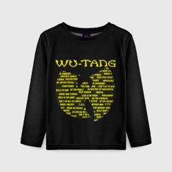 Детский лонгслив 3D Wu-Tang clan playlist