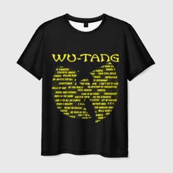 Мужская футболка 3D Wu-Tang clan playlist