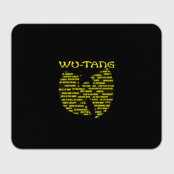 Прямоугольный коврик для мышки Wu-Tang clan playlist