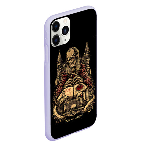 Чехол для iPhone 11 Pro матовый Tales from the crypt, цвет светло-сиреневый - фото 3