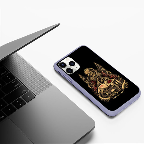 Чехол для iPhone 11 Pro матовый Tales from the crypt, цвет светло-сиреневый - фото 5