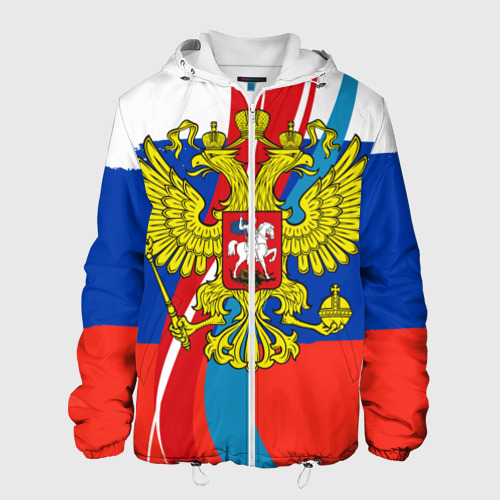 Мужская куртка 3D Герб России, цвет 3D печать