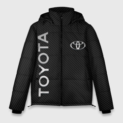 Мужская зимняя куртка 3D Toyota carbon