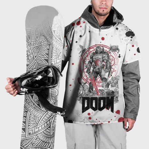 Накидка на куртку 3D Doom, цвет 3D печать