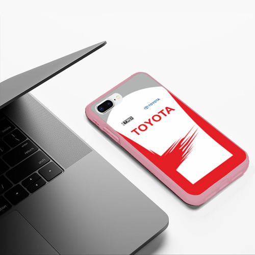 Чехол для iPhone 7Plus/8 Plus матовый с принтом Toyota Driver, фото #5