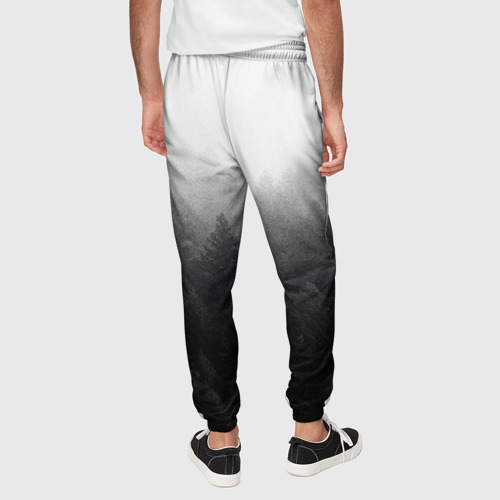Мужские брюки 3D Лес, цвет 3D печать - фото 5