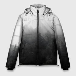 Мужская зимняя куртка 3D Лес