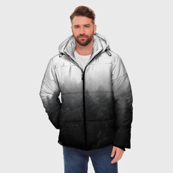 Мужская зимняя куртка 3D Лес - фото 2
