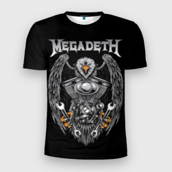 Мужская футболка 3D Slim Megadeth