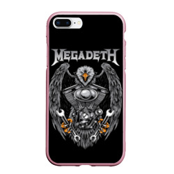 Чехол для iPhone 7Plus/8 Plus матовый Megadeth