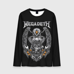 Мужской лонгслив 3D Megadeth