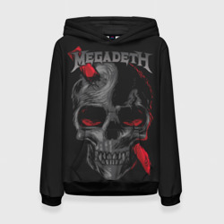 Женская толстовка 3D Megadeth