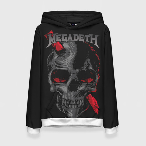 Женская толстовка 3D Megadeth, цвет 3D печать