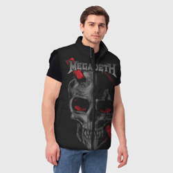 Мужской жилет утепленный 3D Megadeth - фото 2