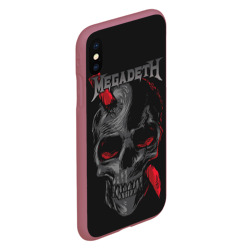 Чехол для iPhone XS Max матовый Megadeth - фото 2