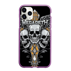 Чехол для iPhone 11 Pro Max матовый Megadeth