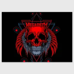 Поздравительная открытка Megadeth