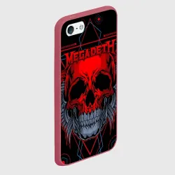 Чехол для iPhone 5/5S матовый Megadeth - фото 2