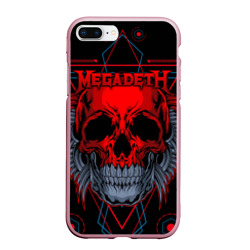 Чехол для iPhone 7Plus/8 Plus матовый Megadeth
