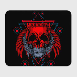 Прямоугольный коврик для мышки Megadeth