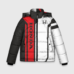 Зимняя куртка для мальчиков 3D Honda Driver team