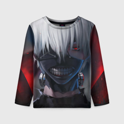 Детский лонгслив 3D Tokyo ghoul Токийский гуль