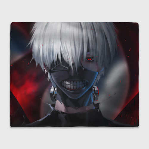 Плед 3D Tokyo ghoul Токийский гуль, цвет 3D (велсофт)