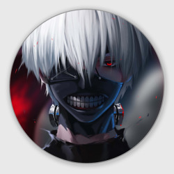 Круглый коврик для мышки Tokyo ghoul Токийский гуль