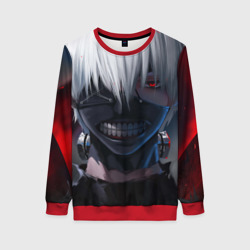 Женский свитшот 3D Tokyo ghoul Токийский гуль