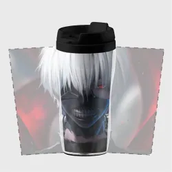 Термокружка-непроливайка Tokyo ghoul Токийский гуль - фото 2