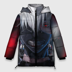 Женская зимняя куртка Oversize Tokyo ghoul Токийский гуль