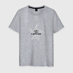 Мужская футболка хлопок Lexus