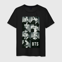 Мужская футболка хлопок BTS