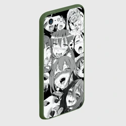 Чехол для iPhone 5/5S матовый Ахегао лица - фото 2