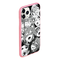 Чехол для iPhone 11 Pro Max матовый Ахегао лица - фото 2