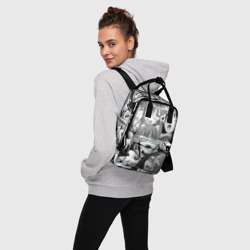 Женский рюкзак 3D Ахегао лица - фото 2