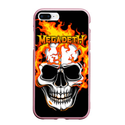 Чехол для iPhone 7Plus/8 Plus матовый Megadeth