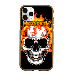 Чехол для iPhone 11 Pro Max матовый Megadeth