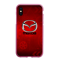 Чехол для iPhone XS Max матовый Mazda