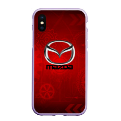 Чехол для iPhone XS Max матовый Mazda