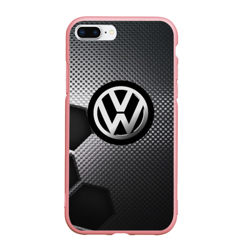 Чехол для iPhone 7Plus/8 Plus матовый Volkswagen, цвет баблгам