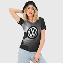 Женская футболка 3D Slim Volkswagen - фото 2