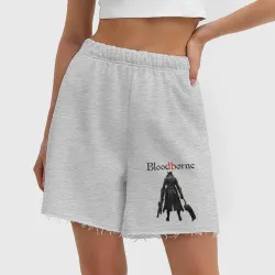 Женские шорты oversize футер хлопок Bloodborne - фото 2