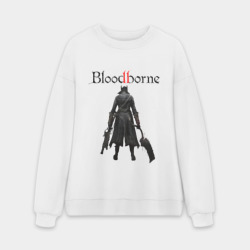 Мужской свитшот oversize без начеса хлопок Bloodborne