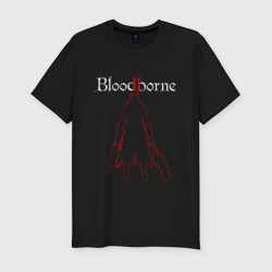 Мужская футболка хлопок Slim Bloodborne