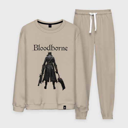 Мужской костюм хлопок Bloodborne, цвет миндальный