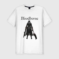 Мужская футболка хлопок Slim Bloodborne