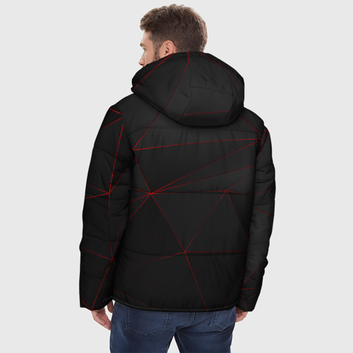 Мужская зимняя куртка 3D Toyota, цвет черный - фото 4